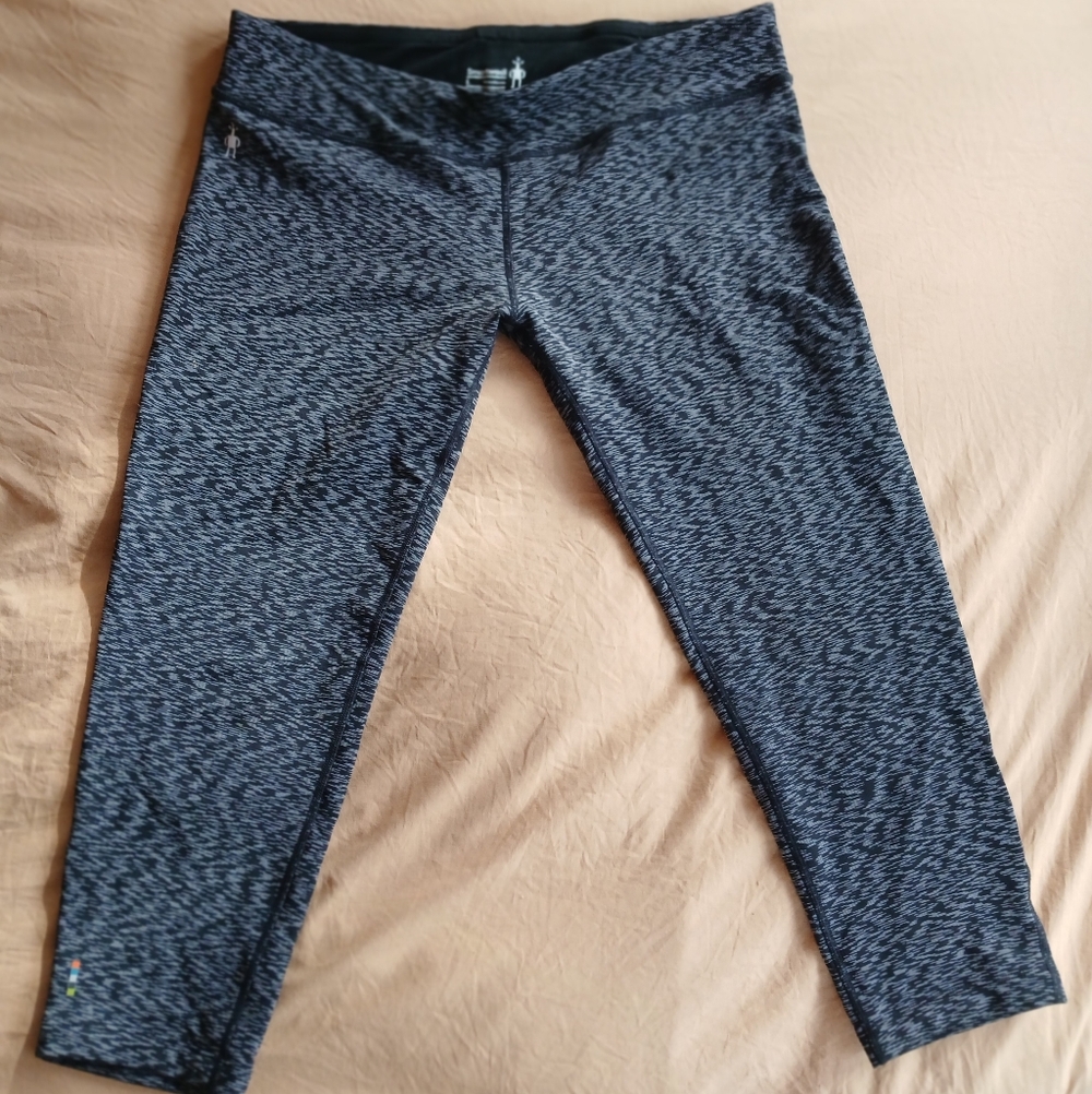 Smartwool Black and Gray Leggings